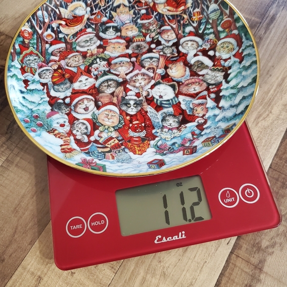 Santa Claws Bill Bell limited edition collectible Christmas cat porcelain plate - Picture 8 of 11